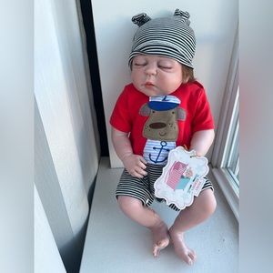 Pinky Reborn baby boy.  Brand new